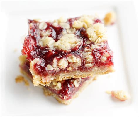 Raspberry Oatmeal Crumble Bars 5 Boys Baker