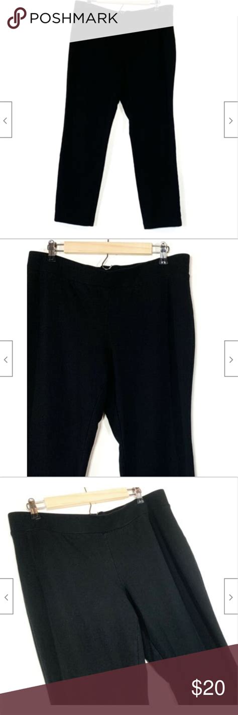 Pure J Jill Ponte Knit Slim Leg Pull On Pants Lp Pull On Pants Ponte