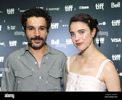 Christopher Abbott And Margaret Qualley Arriving To The Sanctuary Premiere During The 2022