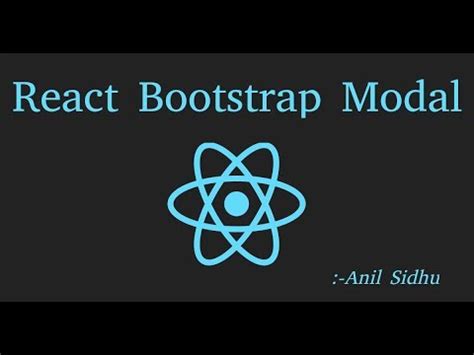 React Js Tutorial Bootstrap Modal Youtube