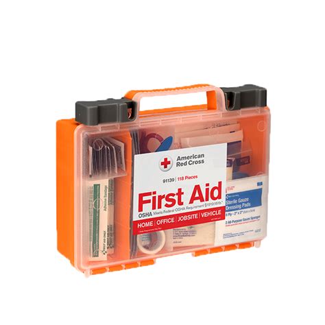 Medium 25 Person First Aid Kit Red Cross Store