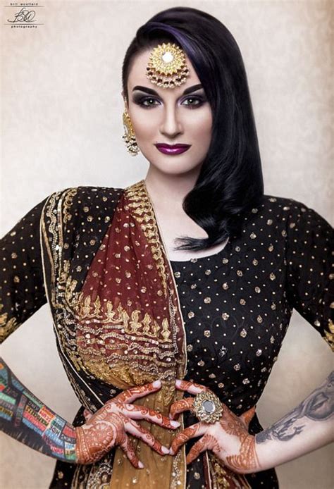 Awesome Goddess Makeup Desi Models Women
