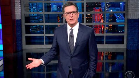 Stephen Colbert Unloads On Fox And Friends Brian Kilmeade You Were