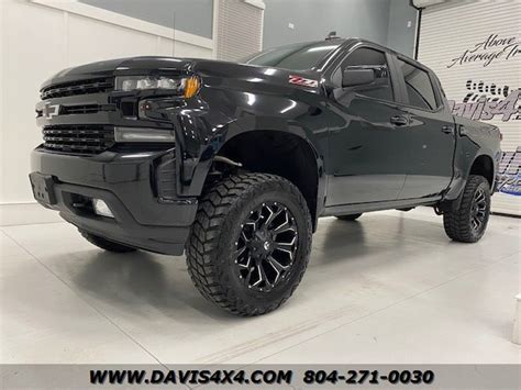 2019 Chevrolet Silverado 1500 Z71 Rst Edition 4x4 Lifted Crew Cab Pickup