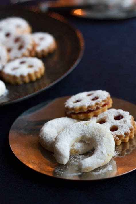 This traditional austrian cookie is made of a kind of shortbread dough and simply melts in your mount, filling it with nutty goodness. Austrian Christmas Bakery: Vanillekipferl | Bakery, Favorite cookies, Cookie icing