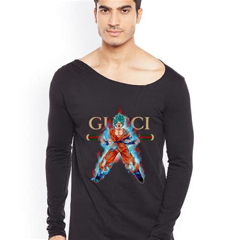 Awesome Goku Super Saiyan Blue Gucci Shirt Hoodie Sweater Longsleeve