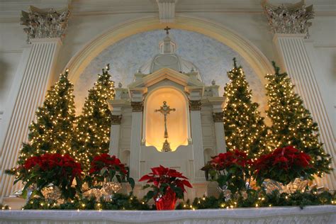 St Dominics Catholic Church At Christmas Beniciaca Christmas