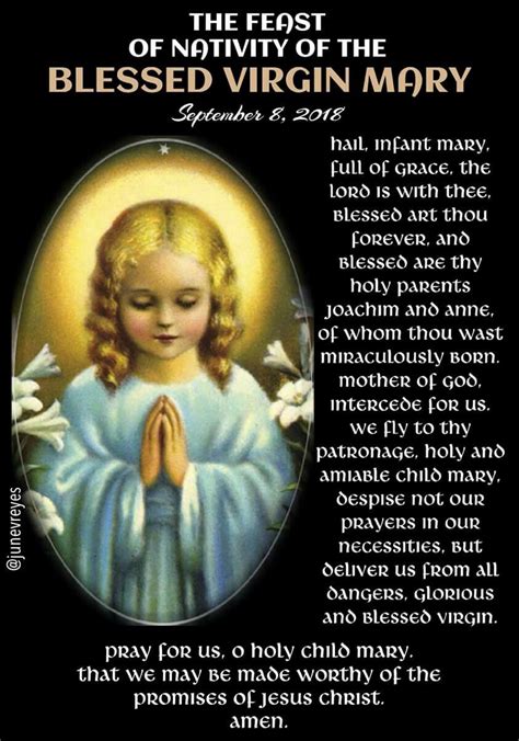 Child Mary Most Holy Catholic Mother Catholic Prayers Blessed Mother