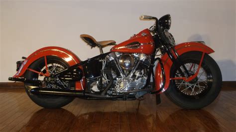 1941 Harley Davidson Fl Knucklehead For Sale At Auction Mecum Auctions