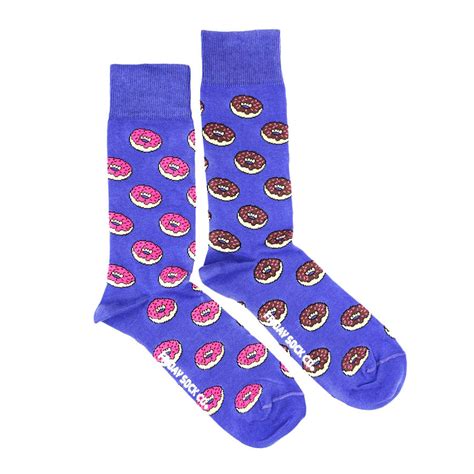 Mens Donut Socks Epic Fun Sweet Food Socks Sock Vault Sock Vault