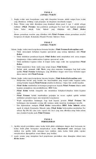 Detail Contoh Surat Perjanjian Kesepakatan Pembayaran Koleksi Nomer