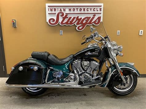 2019 Indian® Motorcycle Springfield® Jade Greenblack Sturgis South