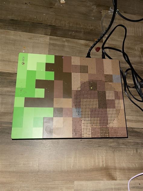 Microsoft Xbox One S 1tb Minecraft Limited Edition Console Only