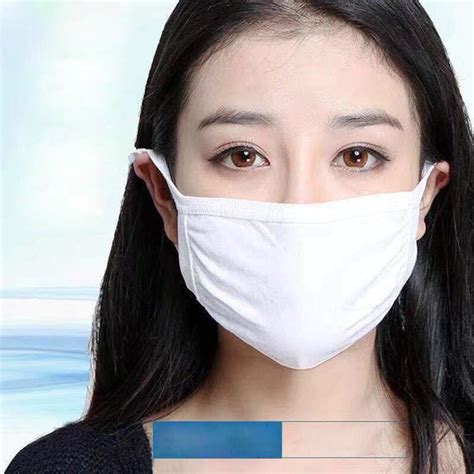 buy vow pm2 5 safety mask pm2 5 anti dust reusable cotton mouth face masks mouth cover 3pcs at