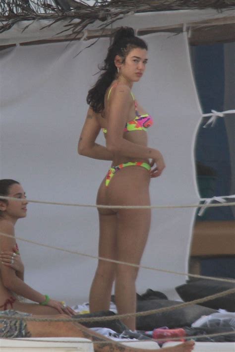Dua Lipa Shows Her Gorgeous Ass In Thong Bikini Thefappening Link