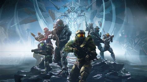 Halo 5 Guardians Video Games Blue Team Fred 104 Kelly 087 Linda 058