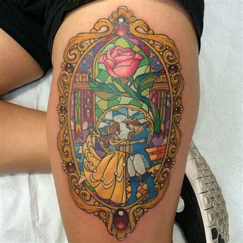 21 Of The Coolest Beauty And The Beast Tattoos Beauty And The Beast