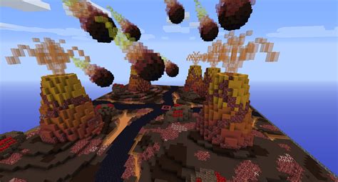 Volcanic Nether Koth 100x100 Minecraft Map
