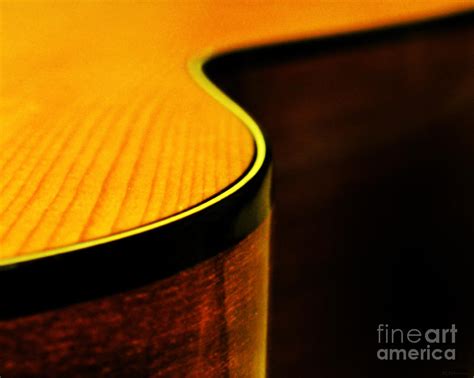 Golden Guitar Curve Photograph By Deborah Smith Fine Art America