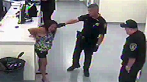 Cop Uses Taser On Handcuffed Woman Cnn Video