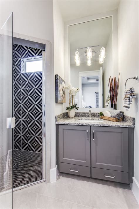 Not only bathroom vanities austin, you could also find another pics such as ronbow vanities, bedroom vanities, small vanities, sink vanities, farmhouse vanities, custom vanities. Bulverde Model House - Farmhouse - Bathroom - Austin - by ...