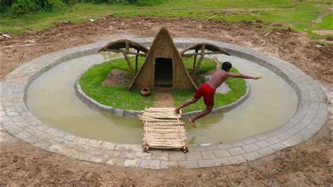 Underground swimming pools, spas and steam rooms. Building Swimming Pool Around Underground House - YouTube