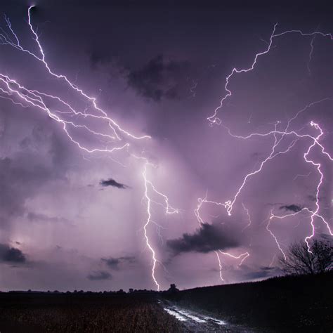 Lightning Dark Sky Clouds Wallpaper 5158x3545 Hd Image Picture