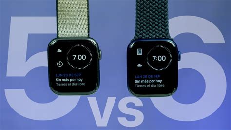 venta diferencias entre apple watch 5 y 6 en stock