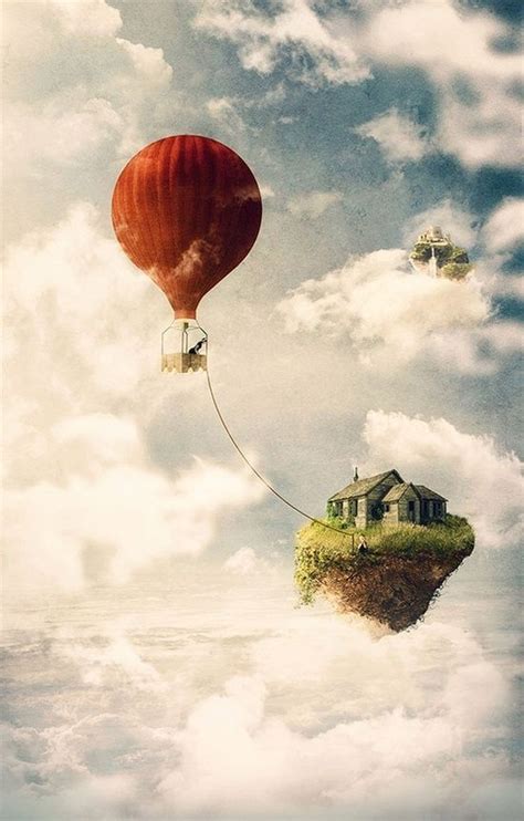 This Is My Favorite Thing In The World Surrealism Balloon Floating