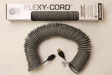 Flexy Coiled Extension Cord