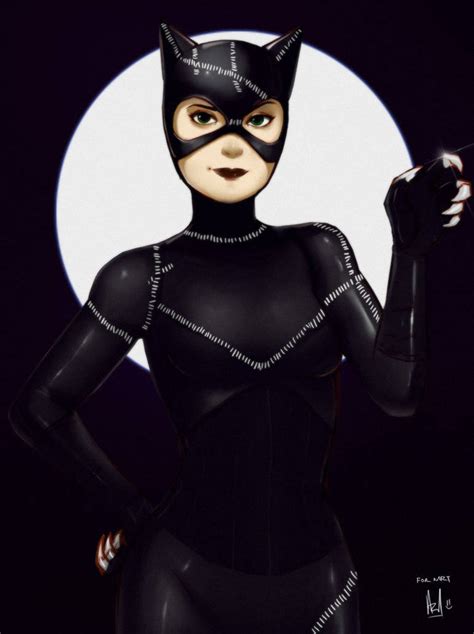 Catwoman Batman Returns Art Trade By Asadfarook On Deviantart