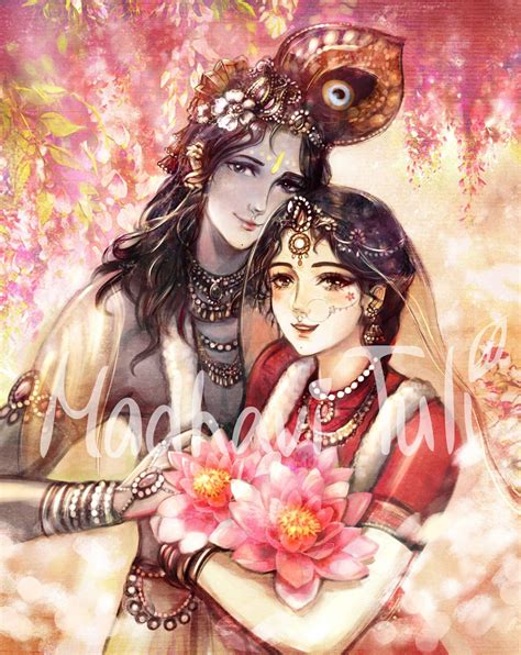 HD Anime Radha And Krishna Wallpapers Wallpaper Cave