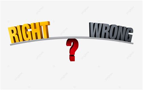 Choosing Between Right Or Wrong Morals Confusion Judgement Choice