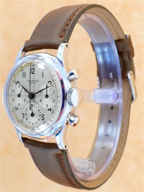 Geneva, french genève, german genf, italian ginevra, city, capital of genève canton, in the far southwestern corner of switzerland that juts into france. Universal Geneve Compax in Steel Reference 22278 Circa ...