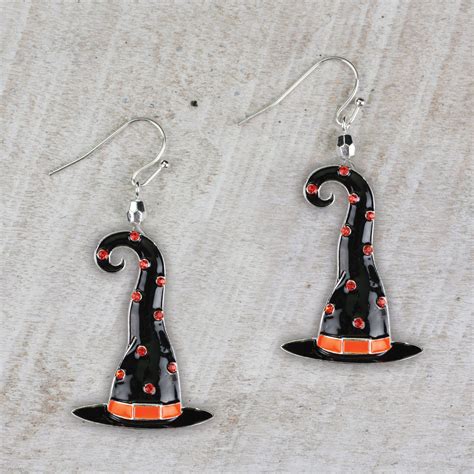 Witch Hat Earrings Witchy Fashion Earrings Fall
