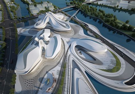 Hadid Reveals Contest Winning Chinese Cultural Centre
