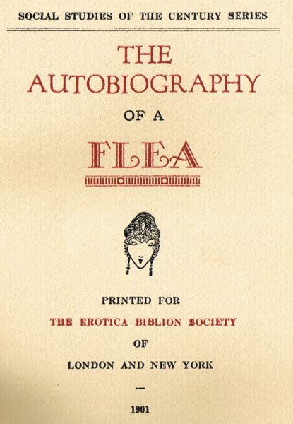 Picture Of The Autobiography Of A Flea