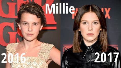 stranger things cast ★ then and now youtube