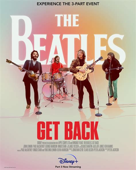 The Beatles Get Back Documentary Series Released On Disney