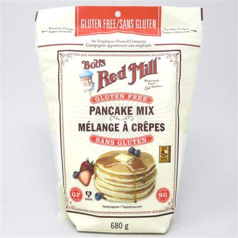 Bob S Red Mill Gluten Free Pancake Mix Flour Barrel