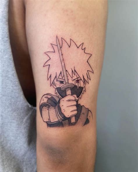 Kakashi Hatake Anime Tattoos Dbz Tattoo Naruto Tattoo