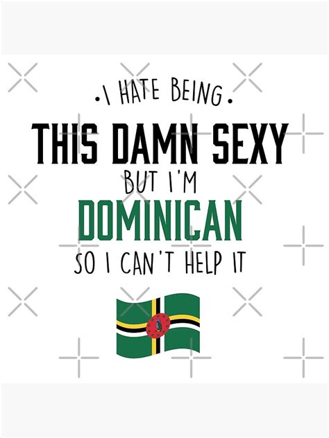 hot and sexy dominican from dominica poster for sale by urosek redbubble