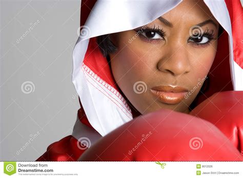 Black Girl Boxing Royalty Free Stock Image Image 8012026