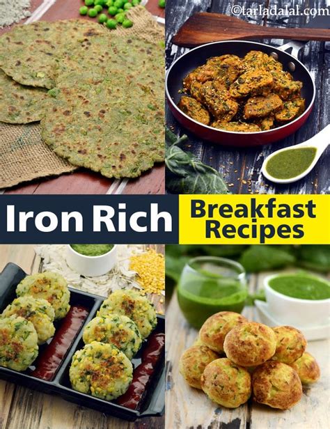 37 Iron Rich Healthy Breakfast Recipes Veg High Iron Breakfast Recipes
