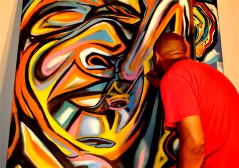 Corey Barksdale Large Format Original Paintings by Atlanta ...
