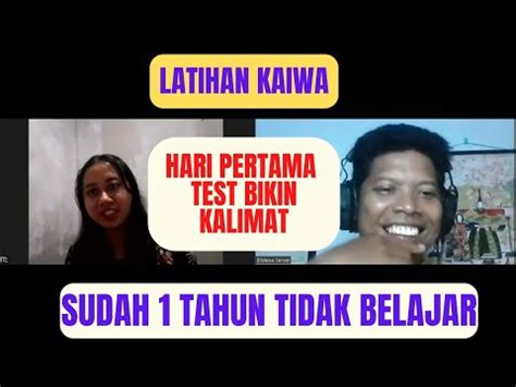 Kaiwa Latihan Kaiwa Dimulai Dari Test Bikin Kalimat Belajar Bahasa Jepang YouTube