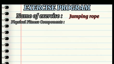 Activity 4 Principles Of Exercise Youtube
