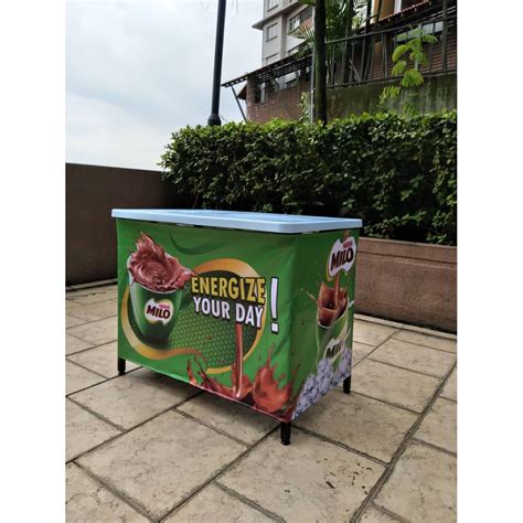 Meja Lipat Banner Milo 2×3 Shopee Malaysia