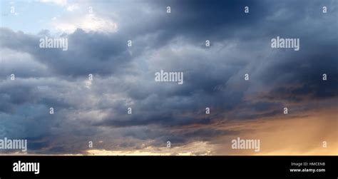 Dramatic Storm Clouds Stock Photo Alamy