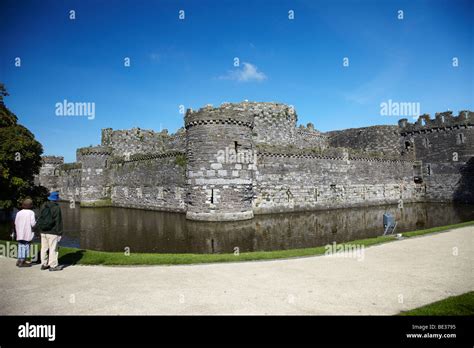 Beaumaris Castle Anglesey North Wales Uk Stock Photo Alamy